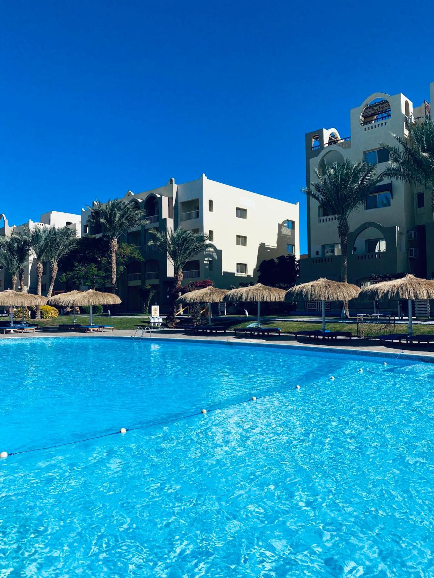 Apartment In El Karma Aqua Beach Resort Hurghada Near El Gouna מראה חיצוני תמונה